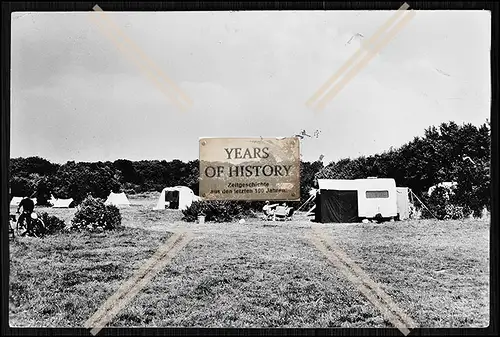 Foto Duinrell Holland Ferienpark Campingplatz Erlebnispark Wohnwagen 1961