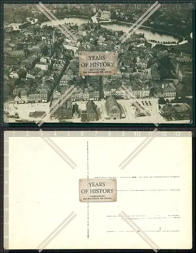 Orig. AK Kiel Schleswig-Holstein Luftbild Fliegeraufnahme um 1936