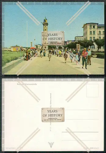 AK Ostseebad Warnemünde Rostock Leuchtturm Promenade uvm. 