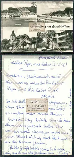 Foto AK Ostseebad Graal Müritz Seeheilbad mehrfach Ansicht DDR