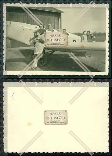 Orig. Foto Flugzeug Aircraft 1939