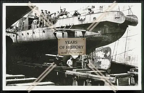 Foto Küstentorpedoboot A 93 Minensuchboot - Flandern Zeebrügge Ostende 1916-1