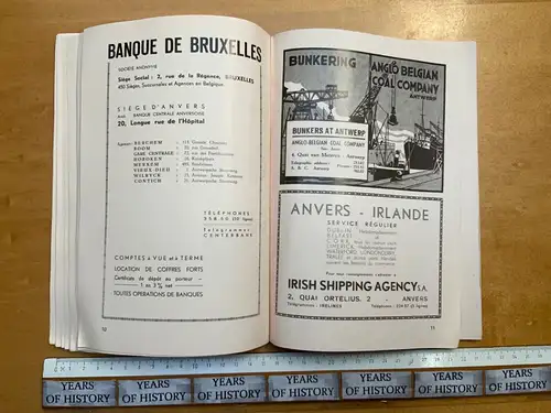 Les avantages du port d'Anvers Frankreich 1935 in französischer Sprache