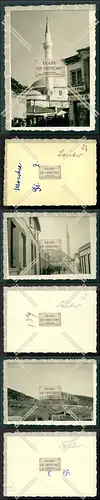 Orig. Foto  3x Moschee Kirche Balkan 1941