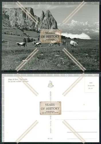 AK Schlern Alpe di Siusi Seiser Alm Runde von Seis am Schlern Siusi allo Scilia