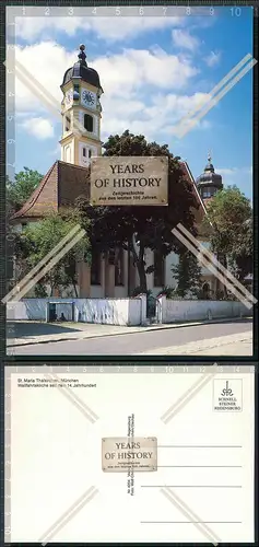 Foto AK Sankt Maria Thalkirchen München Wallfahrtskirche seit dem 14. Jahrhund