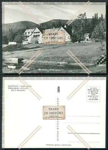 AK Karpacz Krummhübel Riesengebirge Schlesien Berghotel Teichmannbaude 