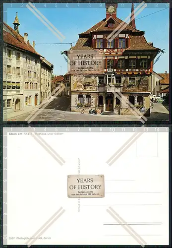 AK Stein am Rhein Kanton Schaffhausen, Rathausplatz, Rathaus 