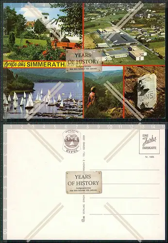 AK Simmerath Eifel Blick auf den Ort und andere Ansichten 