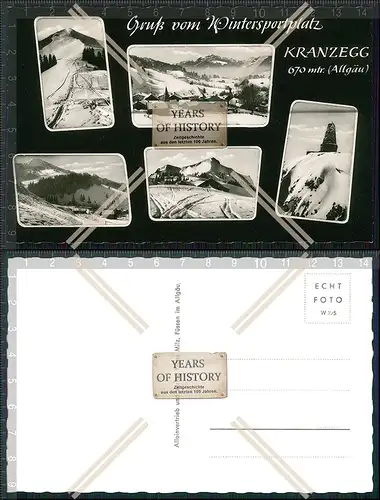 AK Kranzegg Rettenberg im Allgäu Winterlandschaft mehrfach Ansicht