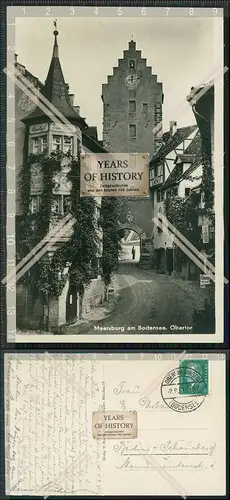 Foto AK Meersburg am Bodensee Obertor Gasthof zum Bären 1931 gelaufen