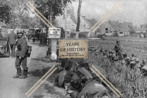 Repro Foto Belgien Frankreich Holland Niederlande 1940-45 2.WK