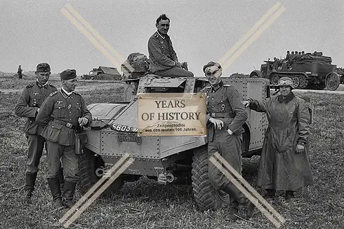 Repro Foto Panzer Tank Belgien Frankreich 1940-45 2.WK