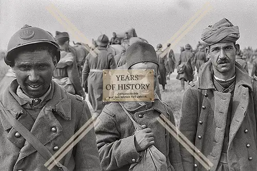 Repro Foto Belgien Frankreich 1940-45 2.WK Gefangene