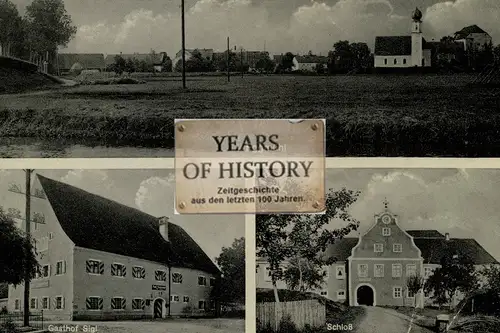 Foto kein Zeitgenössisches Original Eggmühl Kirche-Sankt-Lorenz Gasthof Sigi Sch