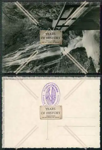 Foto AK Wimbachklamm Wimbachtal Ramsau bei Berchtesgaden Bayern Karte um 1920
