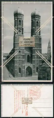 AK München Frauenkirche Rückseite Stempel 1941 auf dem Turm bin ich gewesen�