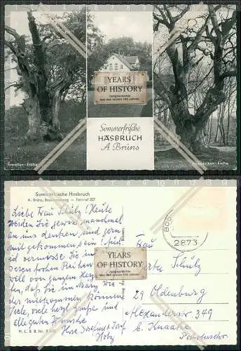 Foto AK Bookholzberg Ganderkesee Sommerfrische Hasbruch Inh. A. Brüns