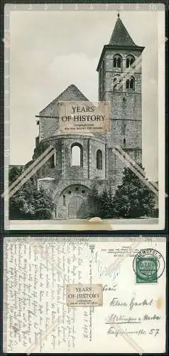 Foto AK Bad Hersfeld Stiftsruine ehemaliges Benediktinerkloster 1937 gelaufen 