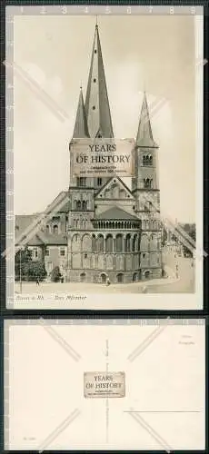 Foto AK Bonn am Rhein das Münster um 1940