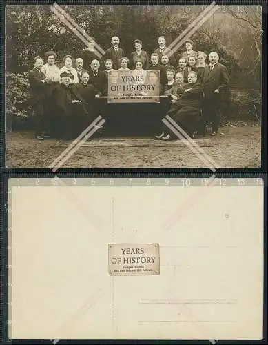 Foto AK Tönisvorst St. Tönis Gruppenaufnahme um 1930 mit Pfarrer Bischoff 