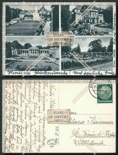 AK Bad Oeynhausen mehrfach Ansicht 1940 gelaufen 