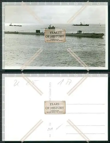 Foto AK Deutsche Kriegsmarine Unterseeboot U-Boot U 25