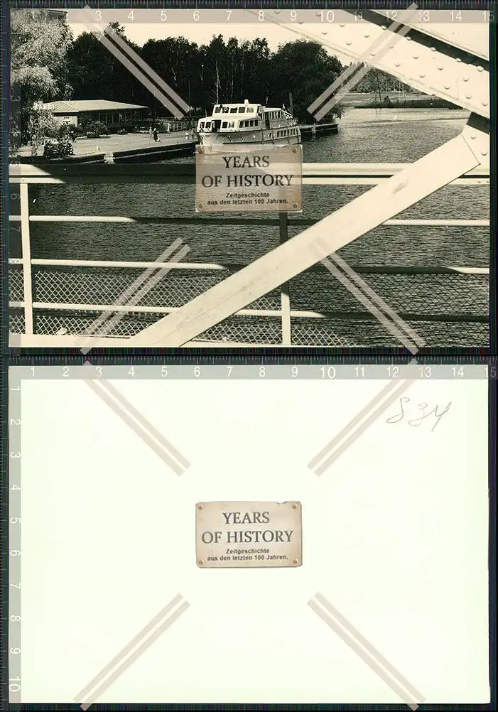 Foto  Hafen Große Kräne Boot Schiff Tampere Werft um 1950 Finnland Mecklenbur