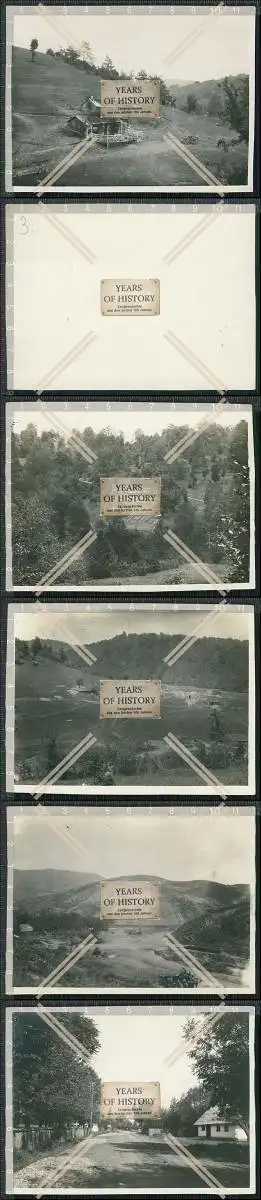 Foto  1. WK 5x Soldaten 1916 Balkan Polen Russland