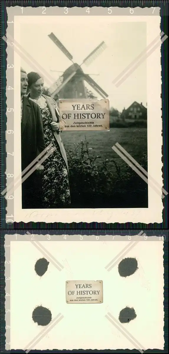 Foto Windmühle 1937 Windmill