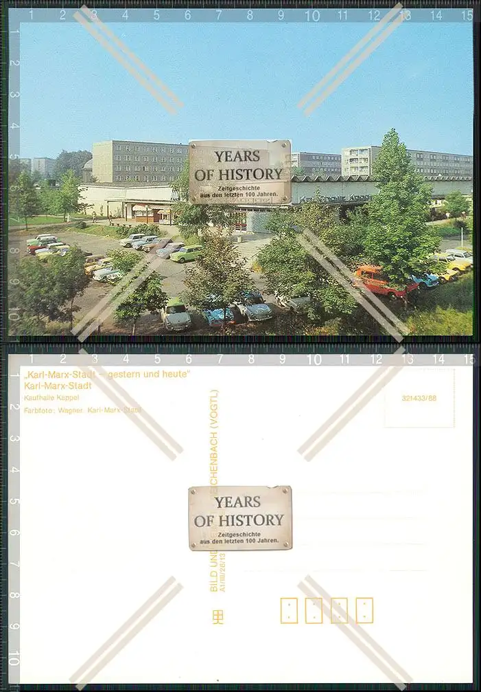 AK Chemnitz Karl-Marx-Stadt Kaufhalle Kappel