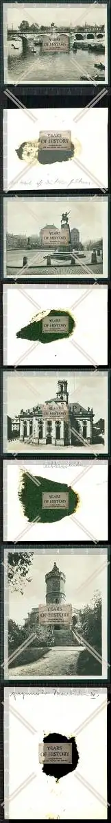 Orig. Foto 4x Saarbrücken Saar Saarland alte Ansichten 1940 