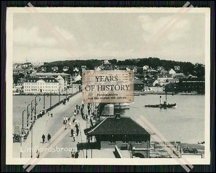 18x Foto Aalborg Dänemark um 1940 Rückseite Klebereste aus Fotoalbum beschädigt