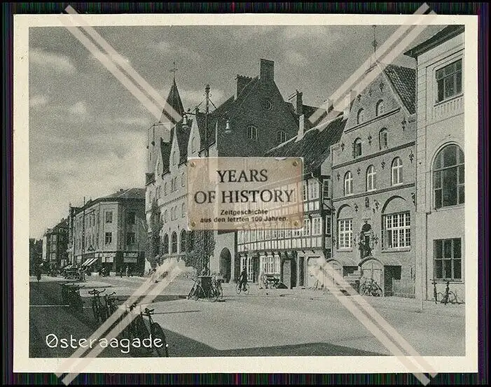 18x Foto Aalborg Dänemark um 1940 Rückseite Klebereste aus Fotoalbum beschädigt