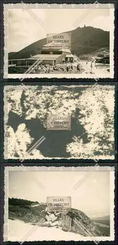 Foto 2x Schlesierbaude 1941 Mala Upa Kleinaupa Riesengebirge Region Königgrät