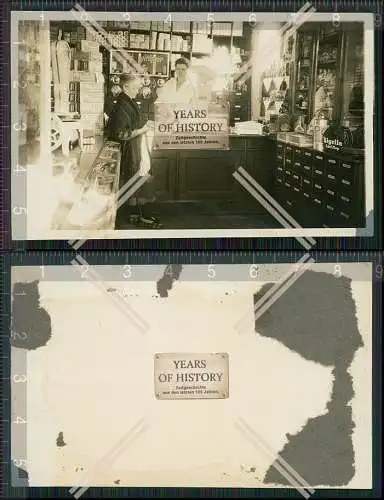 Foto Laden Einrichtung 1930 Sigella Edel-Mop und andere Werbung 