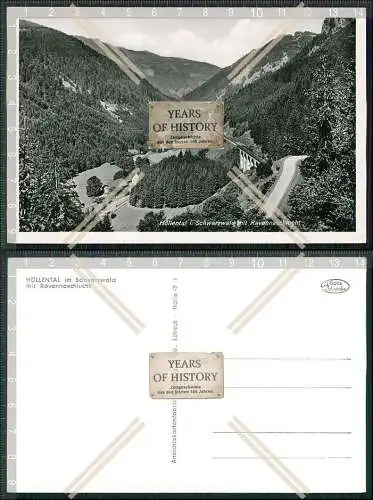 Foto AK Breitnau Höllental Schwarzwald Ravenna Schlucht Viadukt Brücke  