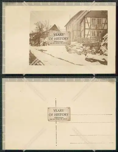 Foto AK Züschen Winterberg Sauerland Straße mit Haus um 1925