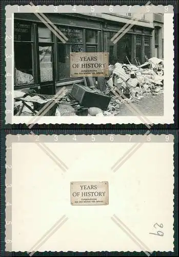 Foto Frankreich Geschäft Straßenansicht Kriegszerstörungen 