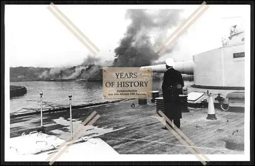 Foto S.M.S. Schleswig-Holstein Westerplatte Danzig Pommern Polen Bunker Weichse