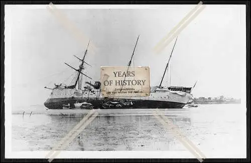 Foto S.M.S. Seeadler 1892 Kleiner ungeschützter Kreuzer Kaiserliche Marine