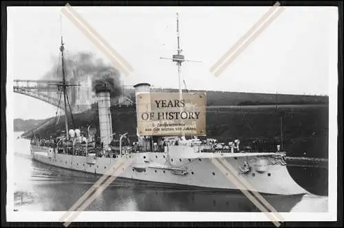 Foto S.M.S. Ariadne 1900 Kleiner Kreuzer der Kaiserliche Marine