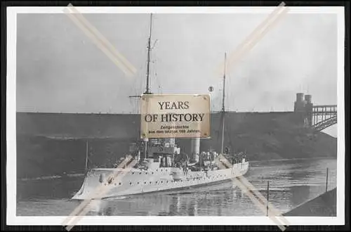 Foto S.M.S. Amazone 1900 Kleiner Kreuzer Kaiserliche Marine