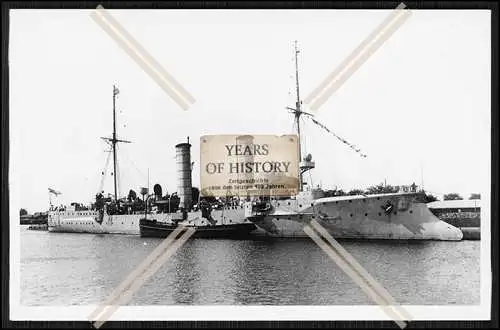 Foto S.M.S. Medusa 1900 Kleiner Kreuzer Kaiserliche Marine