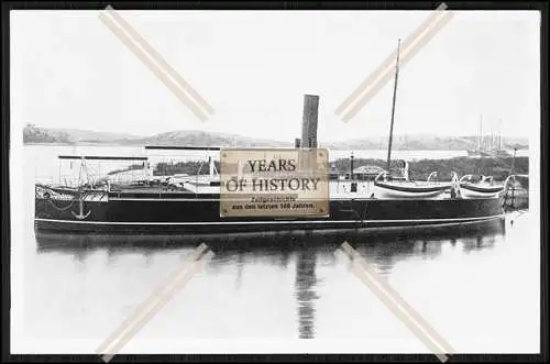 Foto S.M.S. Wespe 1876 Panzerkanonenboot Kaiserliche Marine