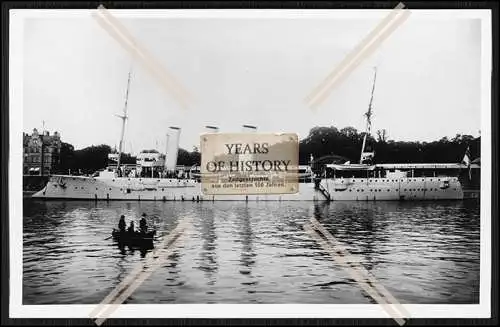 Foto SMS S.M.S. Lübeck 1904 Kleiner Kreuzer der Kaiserlichen Marine