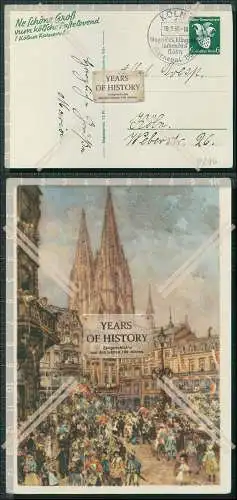 AK Köln 1939 gel. Ne schöne Groß vum Kölsche Fastelovend Kölner Karneval