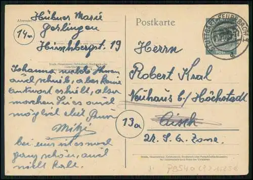 6x Postkarte BRD Ganzsachen ab 1945 Bundesrepublik Deutschland Postwertzeichen