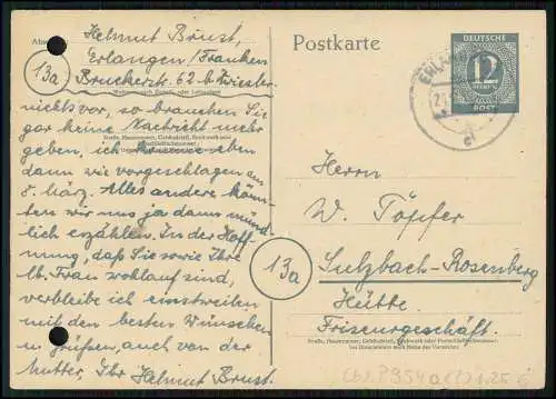 6x Postkarte BRD Ganzsachen ab 1945 Bundesrepublik Deutschland Postwertzeichen