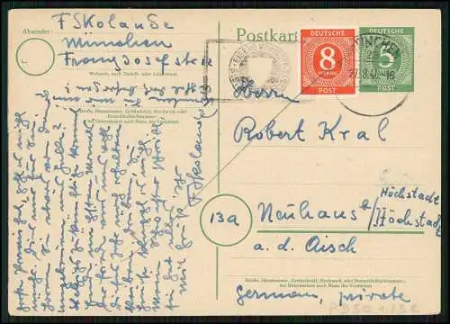 6x Postkarte BRD Ganzsachen ab 1945 Bundesrepublik Deutschland Postwertzeichen